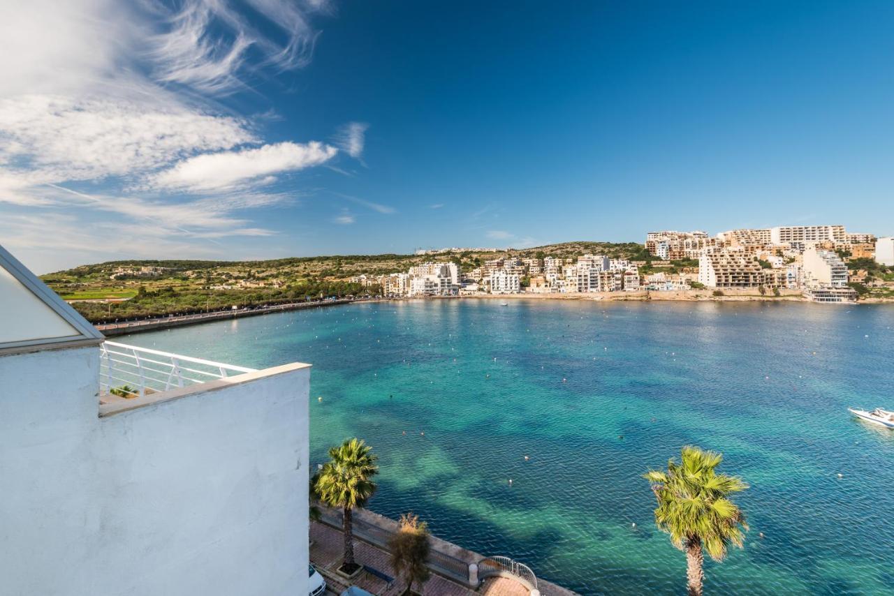 Blue Harbour 2 Bedroom Seafront Apartments With Large Terrace With Spectacular Sea Views - By Getawaysmalta St Paul's Bay Zewnętrze zdjęcie